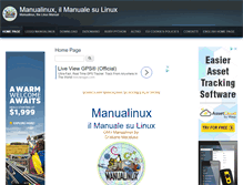Tablet Screenshot of manualinux.com